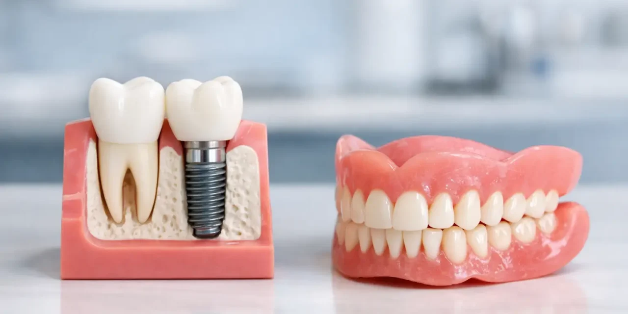 Dental Implants vs Dentures for Missing Teeth