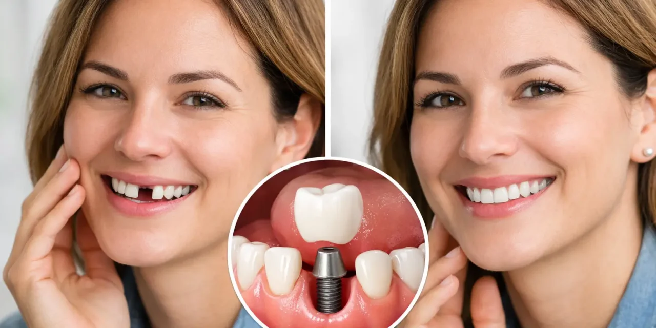 How to Replace a Missing Front Tooth Naturally